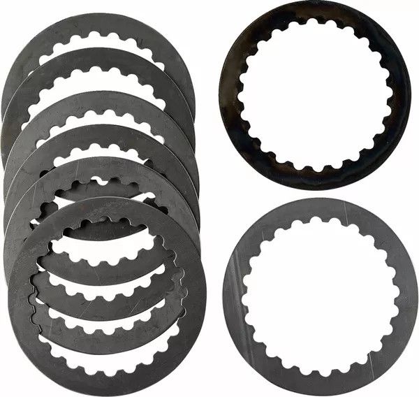 Moose racing hard-parts M80-7514-9 Acél kuplungtárcsa készlet Kuplung lamellák, bowdenek, hidraulikák és robogó kuplung 0