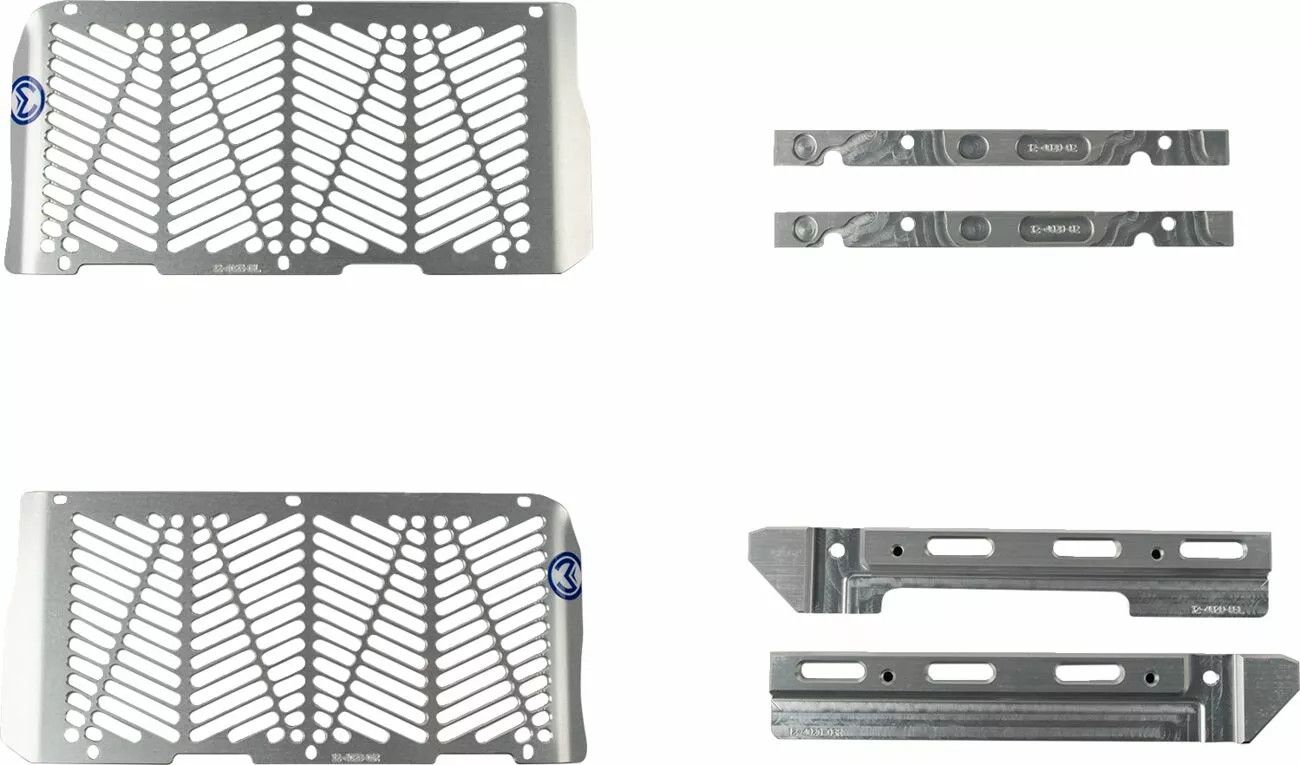 Moose racing hard-parts 12-4024 Billet radiátorvédők Hűtés alkatrész 0