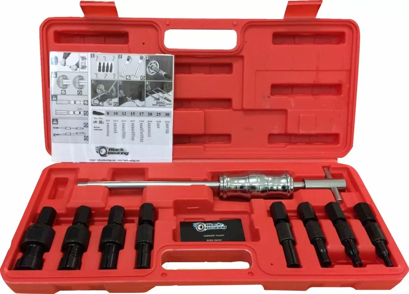 Black bearing TO-PULLER1 csapágyhullámos szerszám Szerszám motorkerékpár szereléshez 5