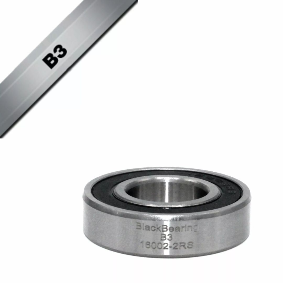 Black bearing UB-16002-B3 B3 csapágy MISC BICYCLE SPECIFIC 1