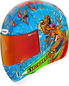 Icon bukósisak AFRM DINO FURY BL XS Bukósisak