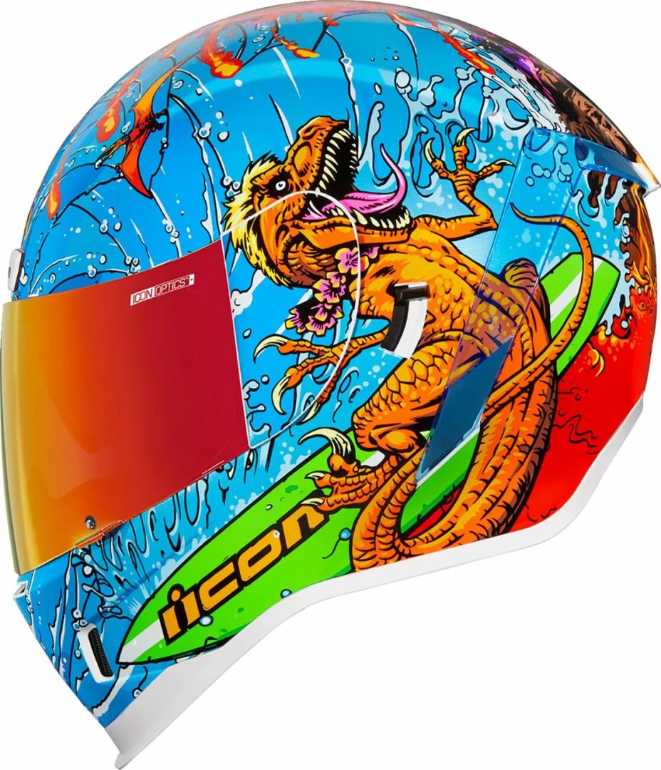 Icon 0101-14790 AirForm ™ Dino Fury bukóSISAK Bukósisak  zárt 1