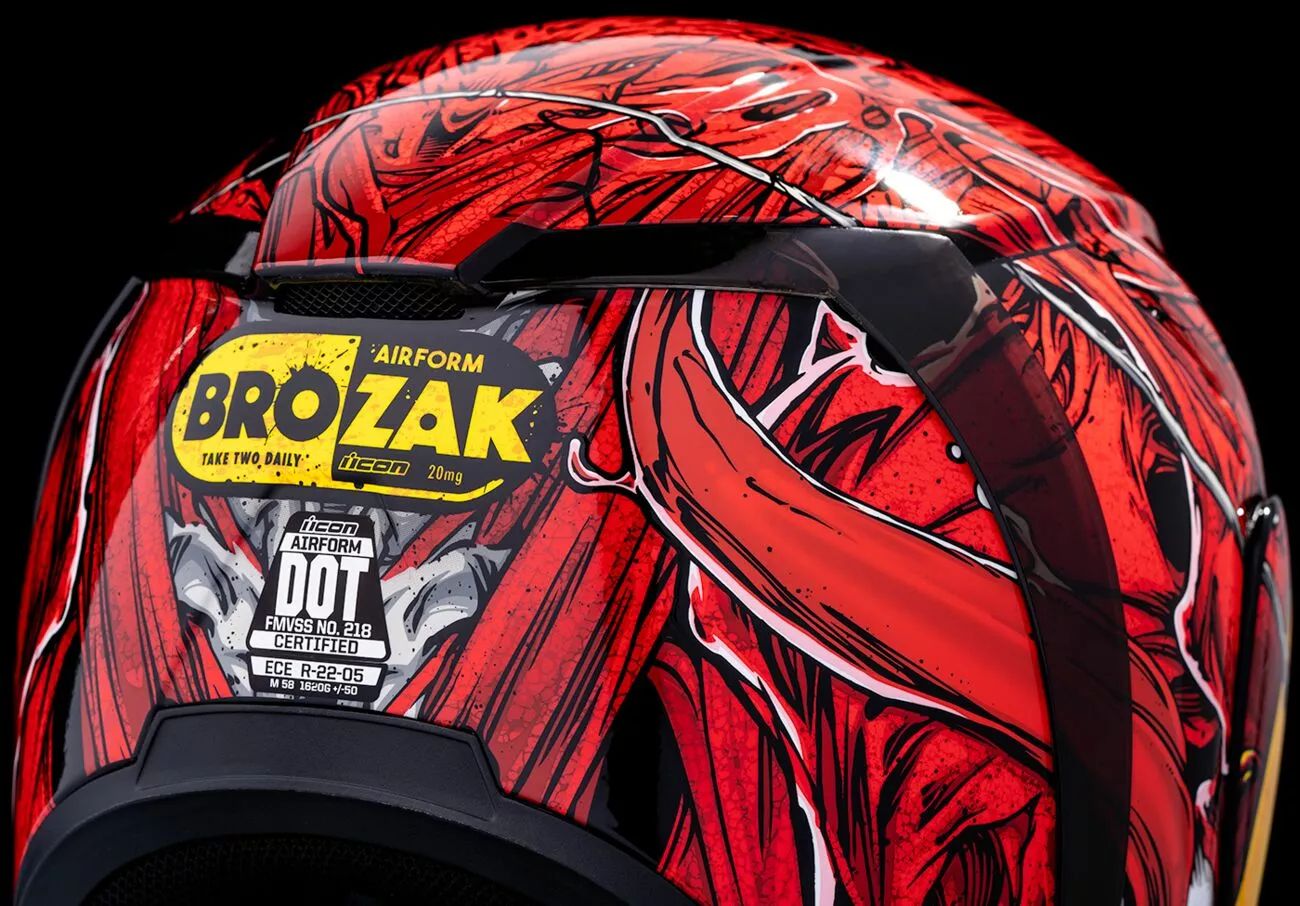Icon 0101-14940 AirForm ™ Brozak MIPS® bukóSISAK Bukósisak  zárt 5
