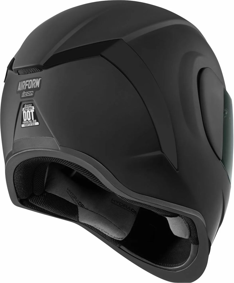 Icon 0101-15450 AirForm ™ sötét bukóSISAK Bukósisak  zárt 2