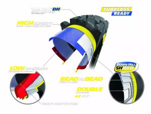 Michelin 475741 Wild Enduro Racing Motorkerékpár gumiabroncs 3