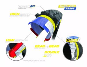 Michelin 661840 Wild Enduro Racing Motorkerékpár gumiabroncs 2