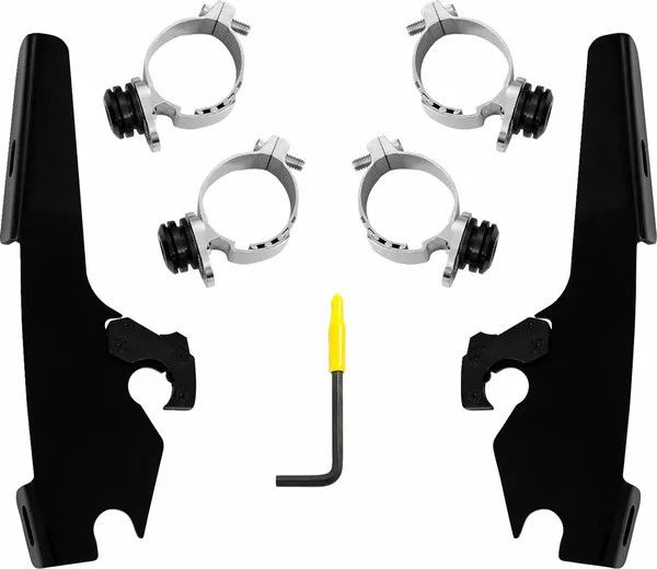 Memphis shades metric MEB2074 zsírok/vékony szélvédő trigger-zár teljes rögzítő készlet Szélvédő és karosszéria rögzítő alkatrész 0