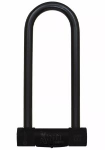 Auvray K85230BaUV U-Lock Black Edition Motorkerékpár lezáró lánc, lakat, zár, tárcsafékzár, riasztó
