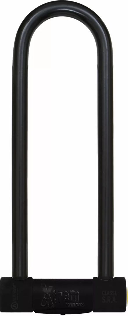 Auvray K85310BaUV U-Lock Black Edition Motorkerékpár lezáró lánc, lakat, zár, tárcsafékzár, riasztó 0