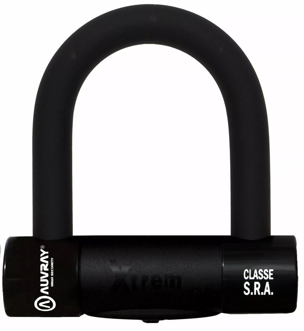 Auvray W1085100BE U-LOCK XTREM Black Edition Motorkerékpár lezáró lánc, lakat, zár, tárcsafékzár, riasztó 0