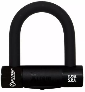 Auvray W1085100BE U-LOCK XTREM Black Edition Motorkerékpár lezáró lánc, lakat, zár, tárcsafékzár, riasztó
