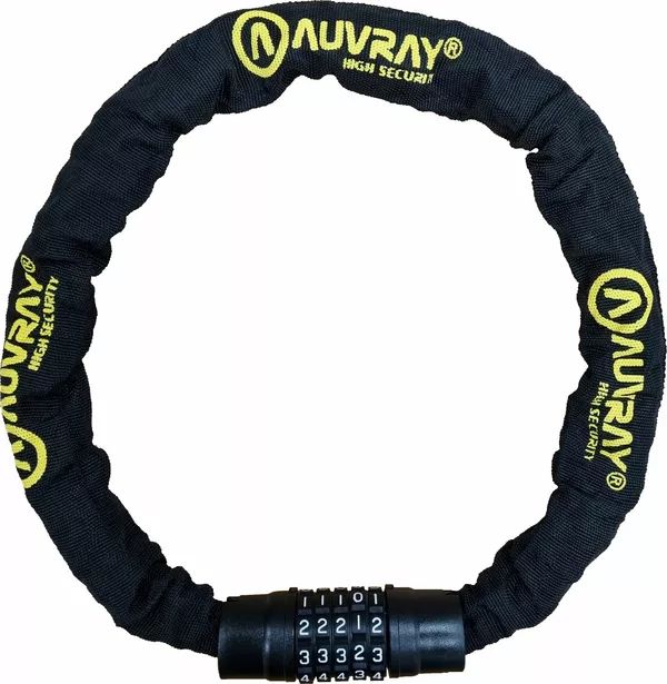 Auvray CC120aUV08 kombinált lánczár Motorkerékpár lezáró lánc, lakat, zár, tárcsafékzár, riasztó 0