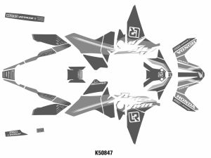 Uniracing K50847 matricakészlet Matrica 3