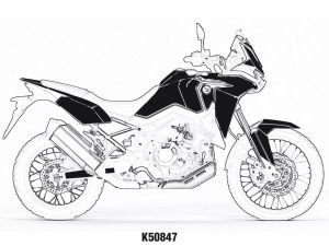 Uniracing K50847 matricakészlet Matrica 4