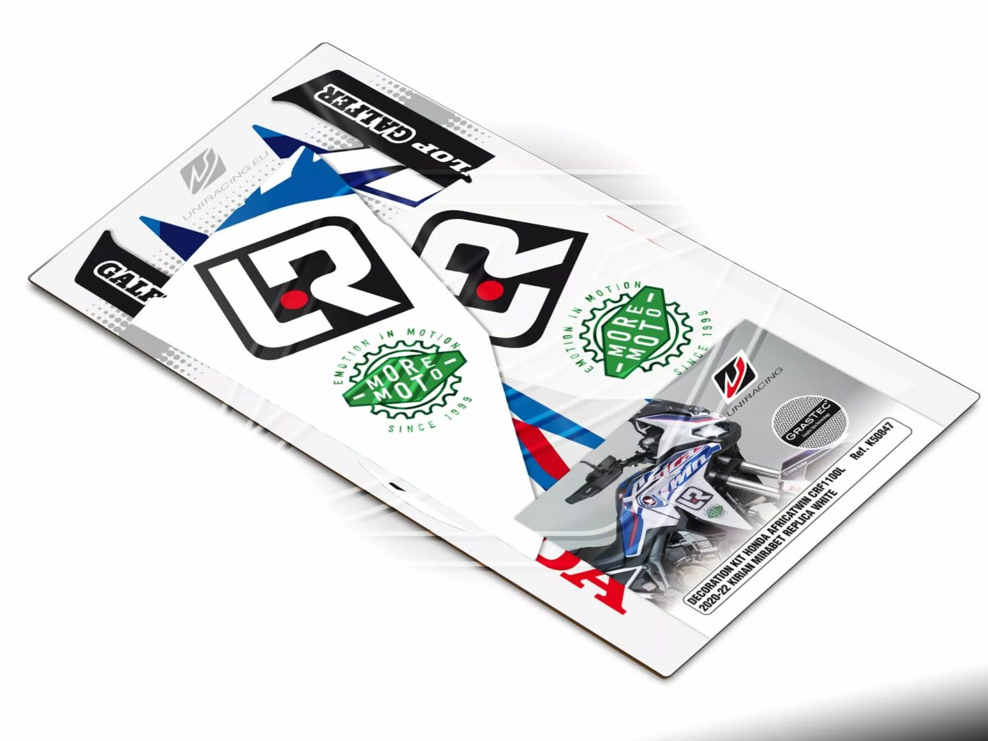 Uniracing K50847 matricakészlet Matrica 1