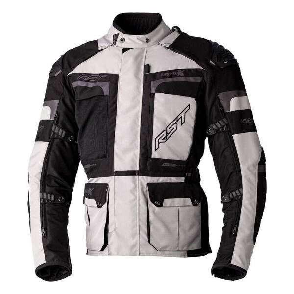 RST Adventure-X Légzsákos Textil Túrakabát szürke légzsákos motoros ruha 0