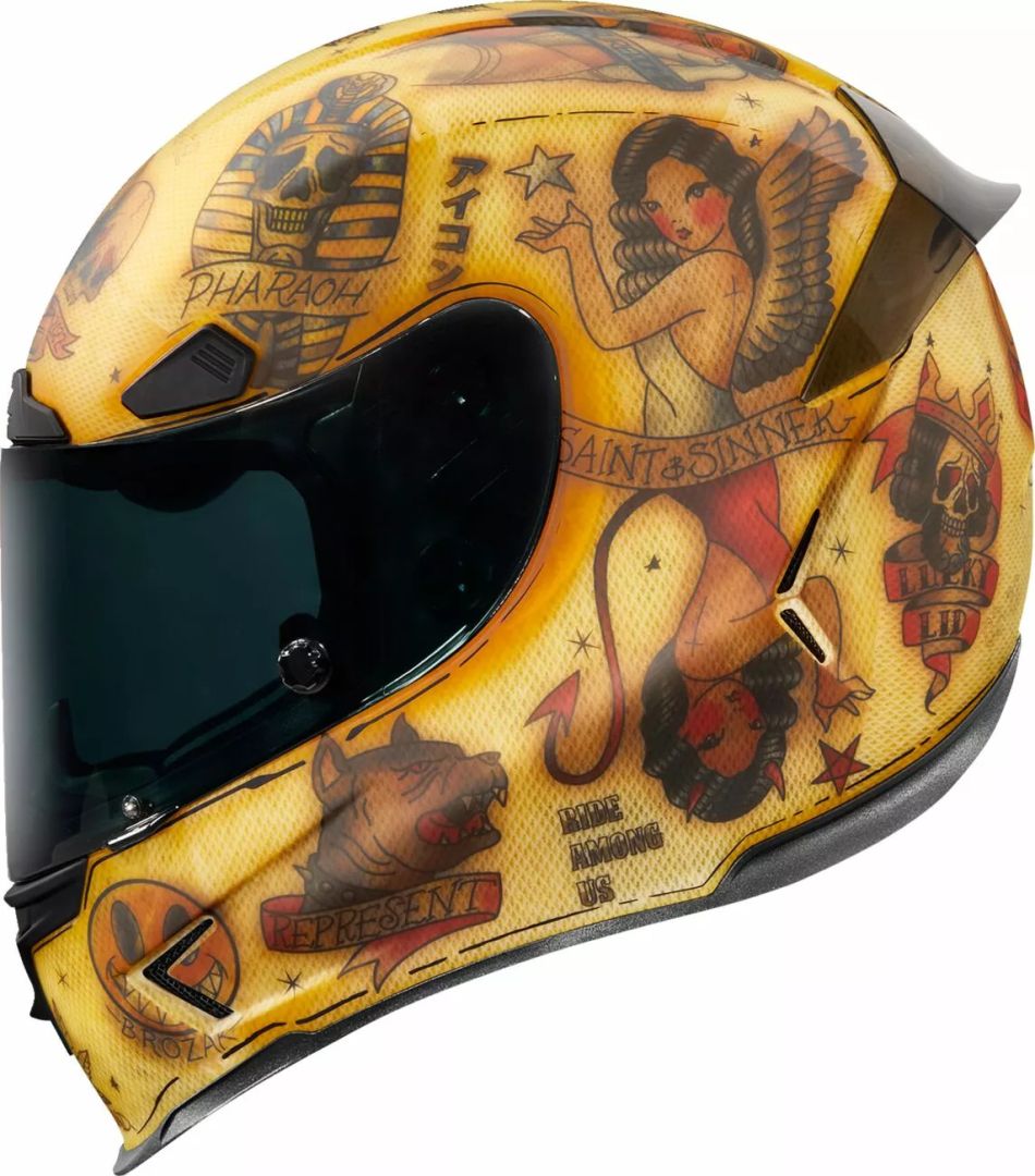 Icon 0101-15053 Airframe Pro™ Limited Edition Stick és Poke Helmet L Bukósisak  zárt 3