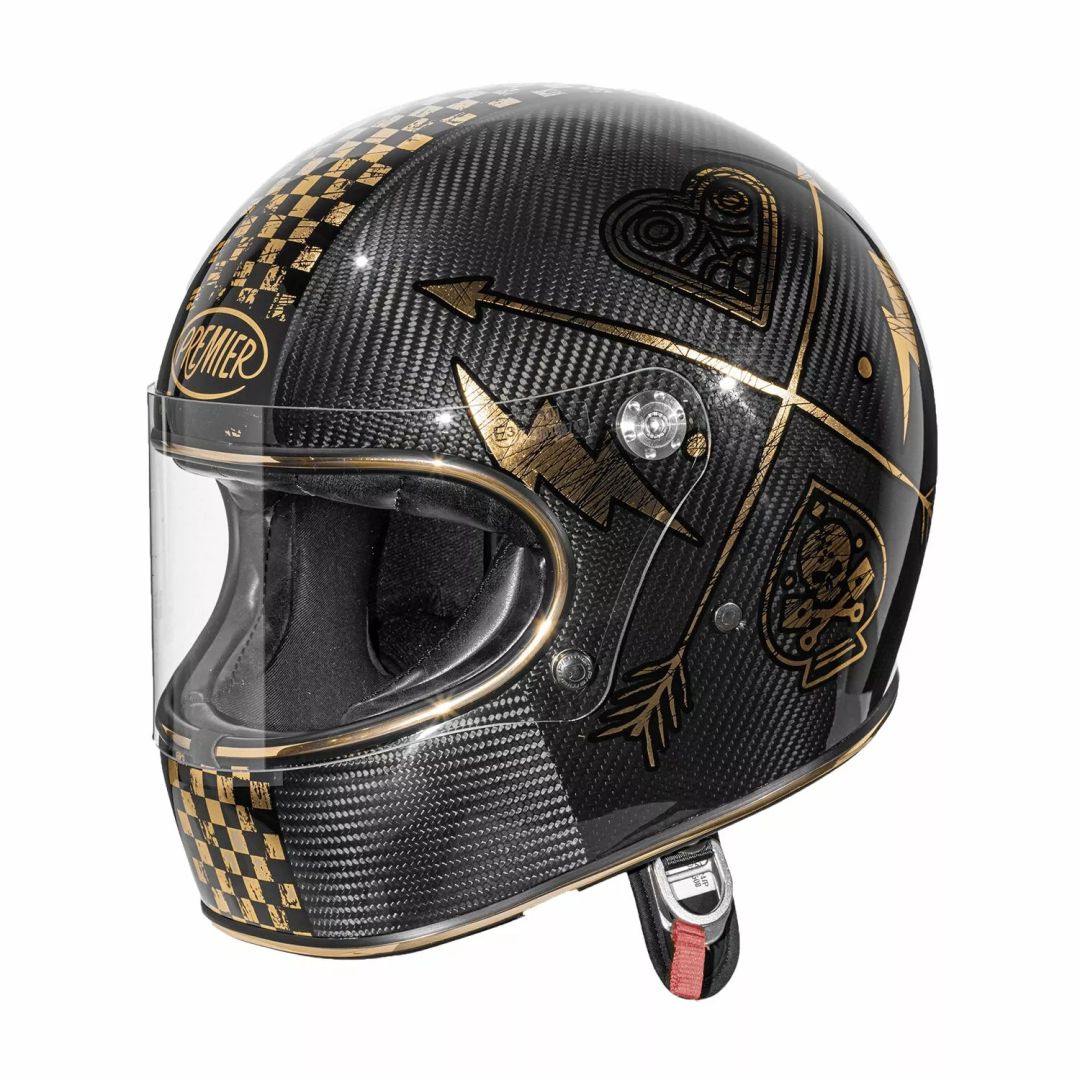 Premier helmets Apintrycarnxg000l trófea szén -sisak Bukósisak  zárt 0