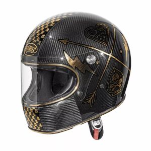 Premier helmets Apintrycarnxg000l trófea szén -sisak Bukósisak  zárt