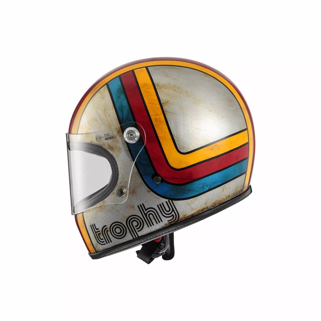 Premier helmets Apinttryfibe77000l trófea platina kiadású bukóSISAK Bukósisak  zárt 4