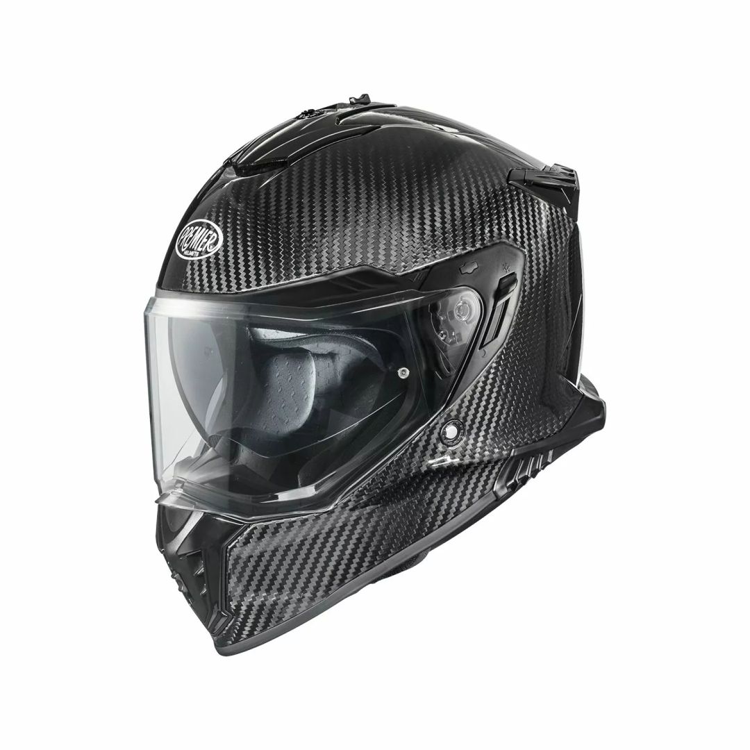 Premier helmets Apintstrcarcar000s Streetfighter szén -sisak Bukósisak  zárt 0