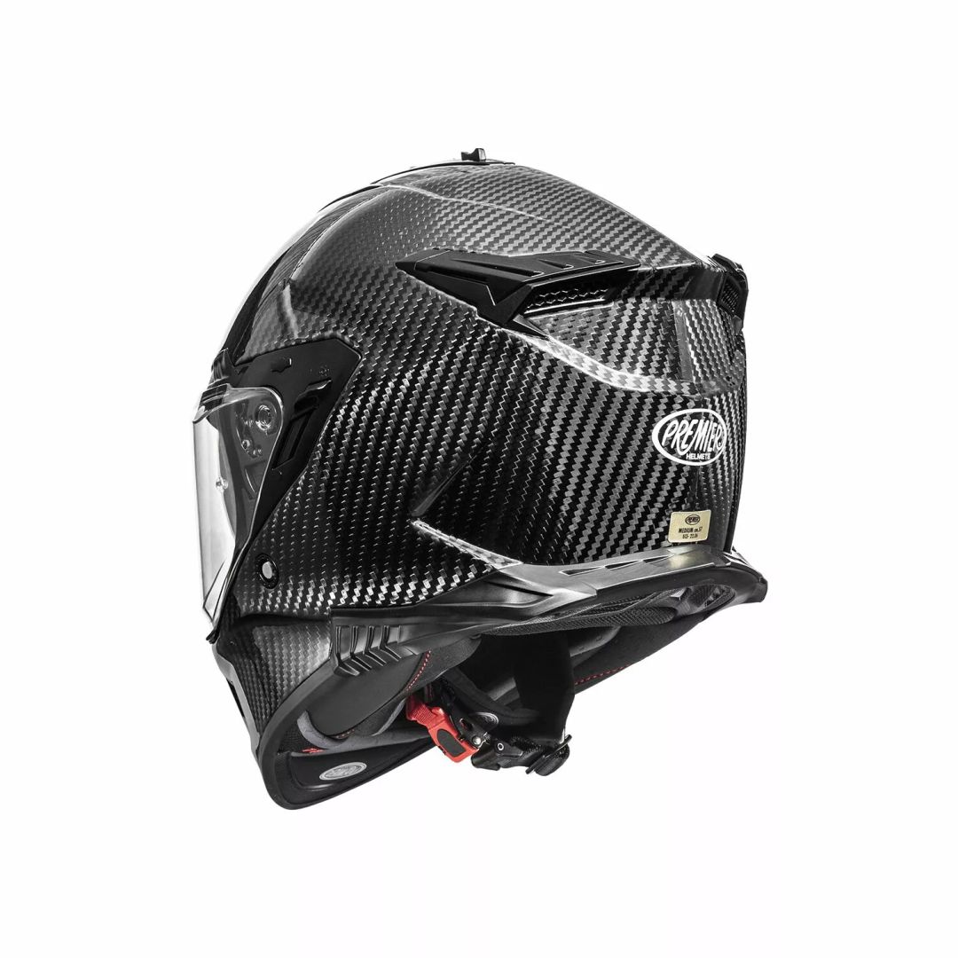 Premier helmets Apintstrcarcar000l Streetfighter szén -sisak Bukósisak  zárt 2