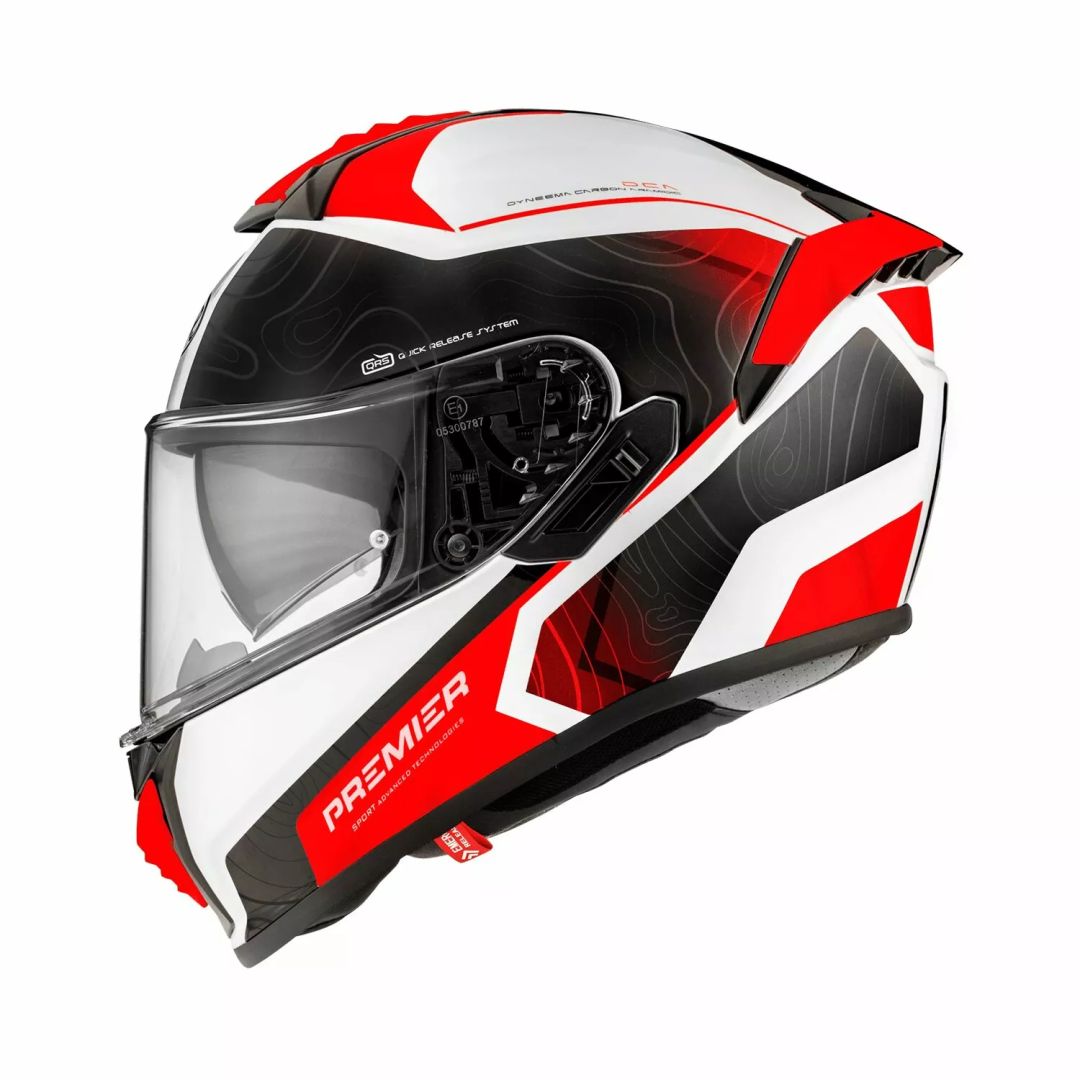 Premier helmets ApintEvlFibDK2000M Evoluzione bukóSISAK Bukósisak  zárt 3