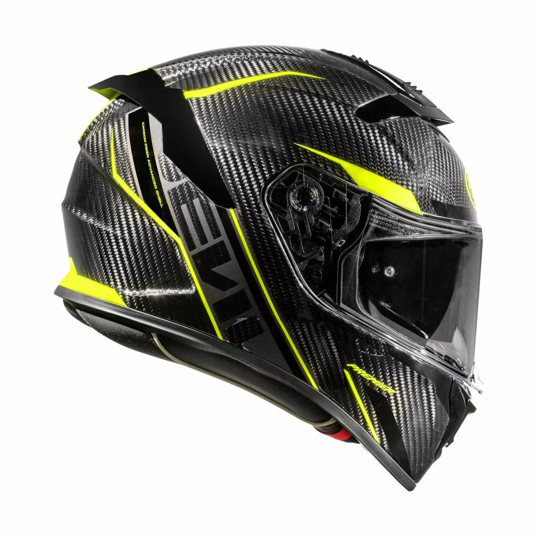 Premier helmets Apintdeicarsty00xs ördög szénstílus bukóSISAK Bukósisak  zárt 1