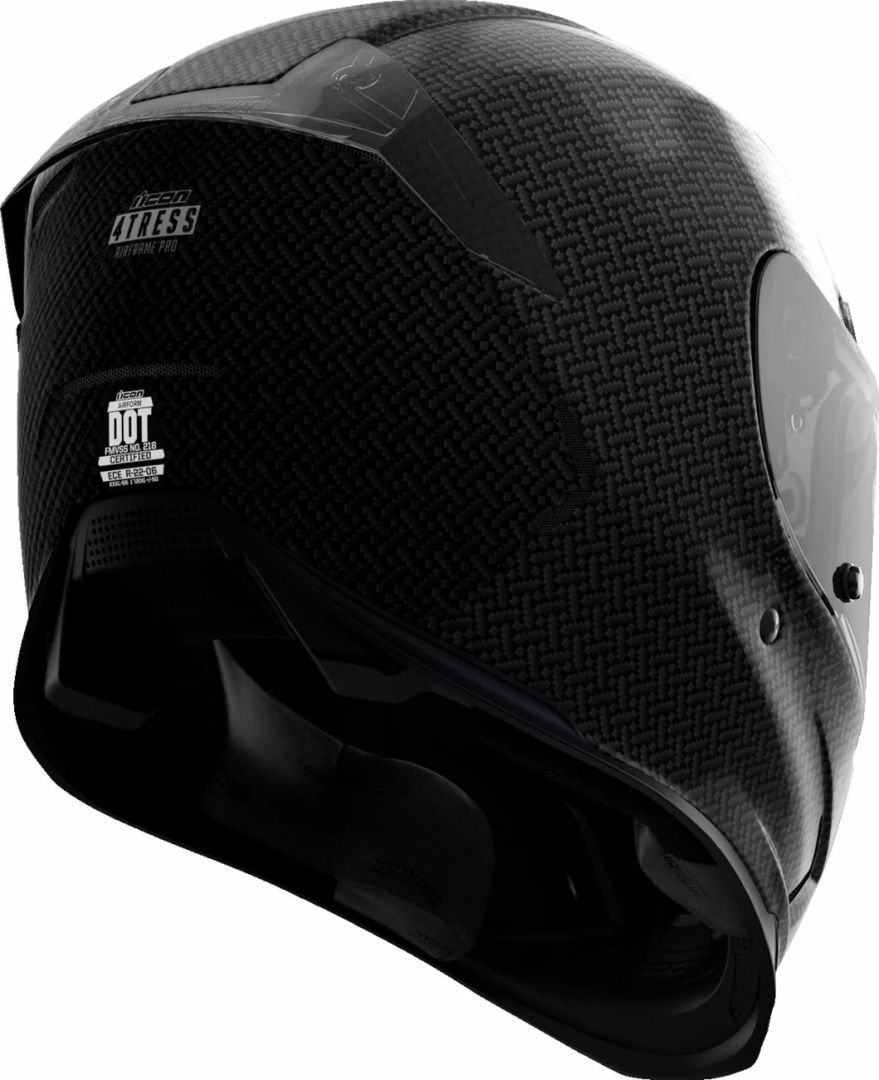 Icon 0101-16655 AirFrame Pro ™ Carbon 4ress bukóSISAK Bukósisak  zárt 3