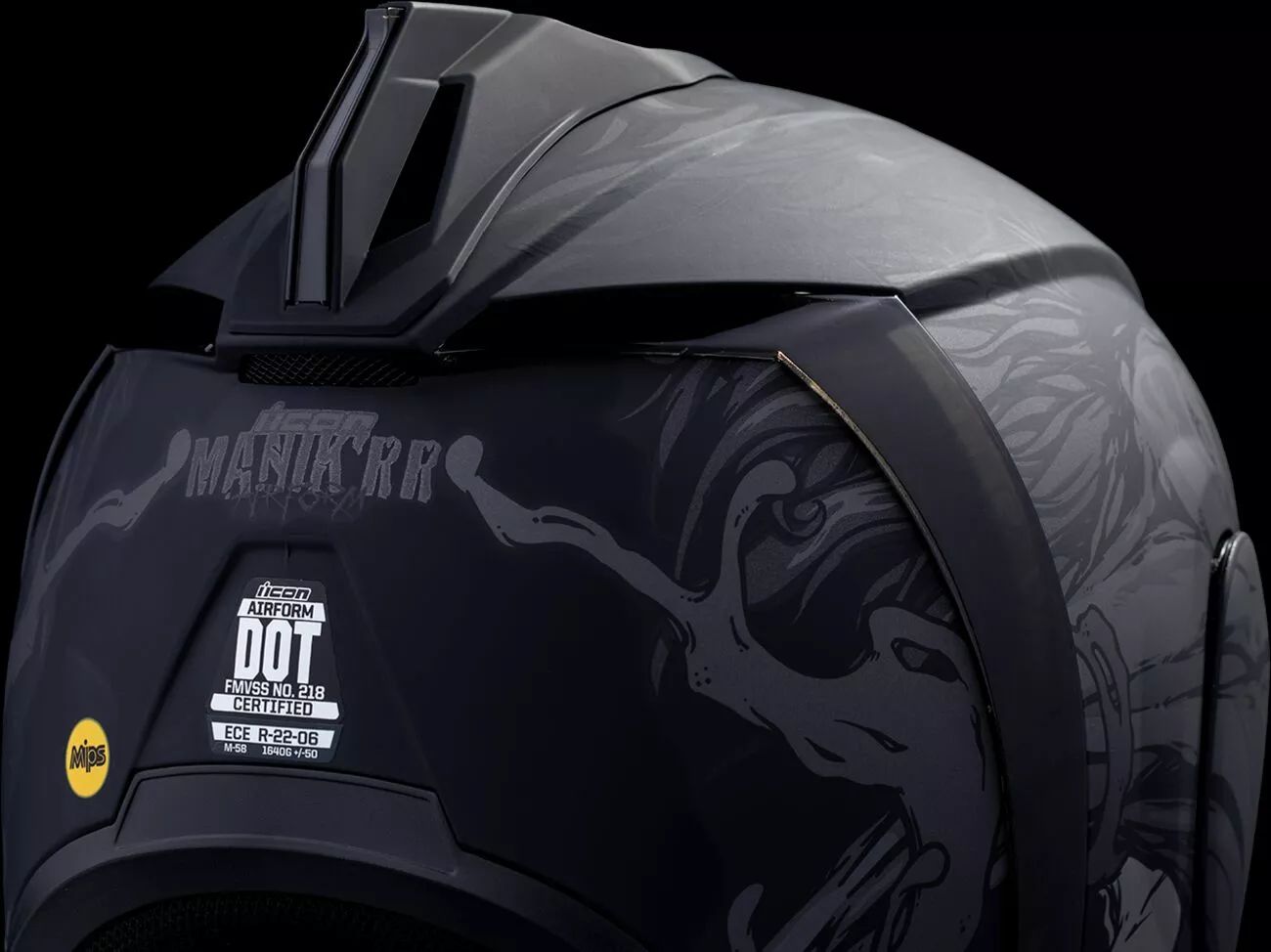 Icon 0101-17008 AirForm ™ Manik ' RR MIPS® bukóSISAK Bukósisak  zárt 8