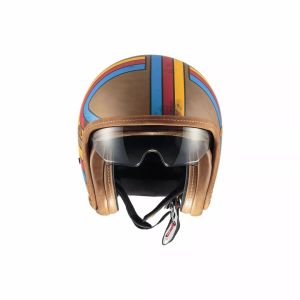Premier helmets Apjetvi6fibpbo000s vintage platina kiadás bukóSISAK Nyitott bukósisak 2