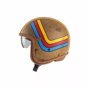 Premier helmets Apjetvi6fibpbo00xl vintage platina kiadás bukóSISAK Nyitott bukósisak 1