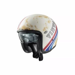 Premier helmets Apjetvi6fibb12000s vintage bukóSISAK Nyitott bukósisak