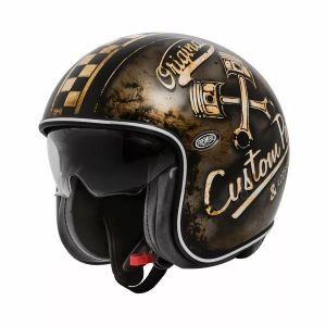 Premier helmets Apjetvi6fibop9000m vintage op 9 bukóSISAK Nyitott bukósisak