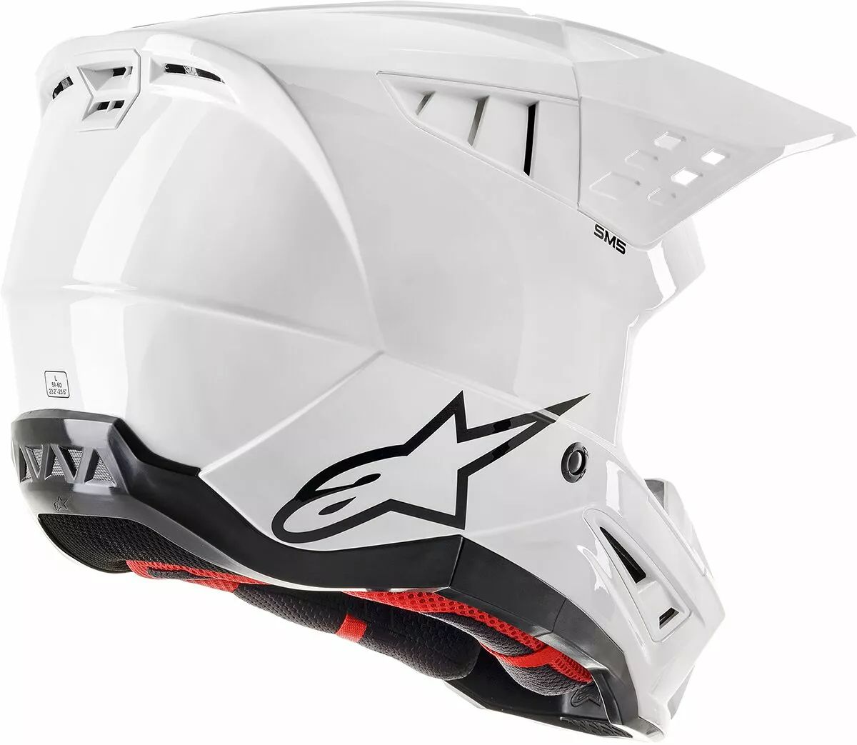 Alpinestars 8303023-2180-M SuperTech M5 szilárd bukóSISAK motocross bukósisak 4