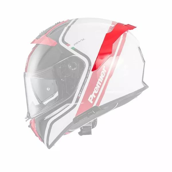 Premier helmets Xspoi0042 Devil BukóSISAK spoiler Bukósisak 0
