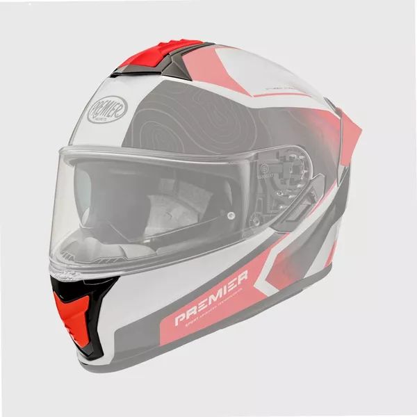 Premier helmets Xaera0104 evoluzione bukóSISAK szellőzőkészlet Bukósisak 0