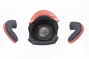 Premier helmets Xintcvsr000s szüreti piros bukóSISAK bélés Bukósisak