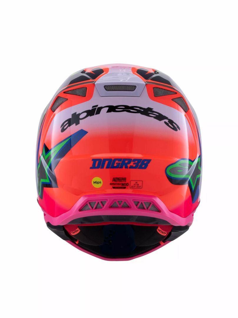 Alpinestars 8300525-433-S SuperTech M10 Deegan bukóSISAK motocross bukósisak 5
