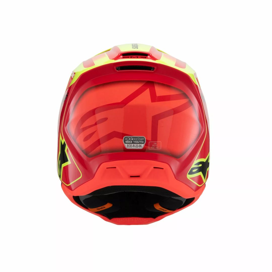Alpinestars 8301725-3051-Sys ifjúság S-M3 Fray BukóSISAK motocross bukósisak 4