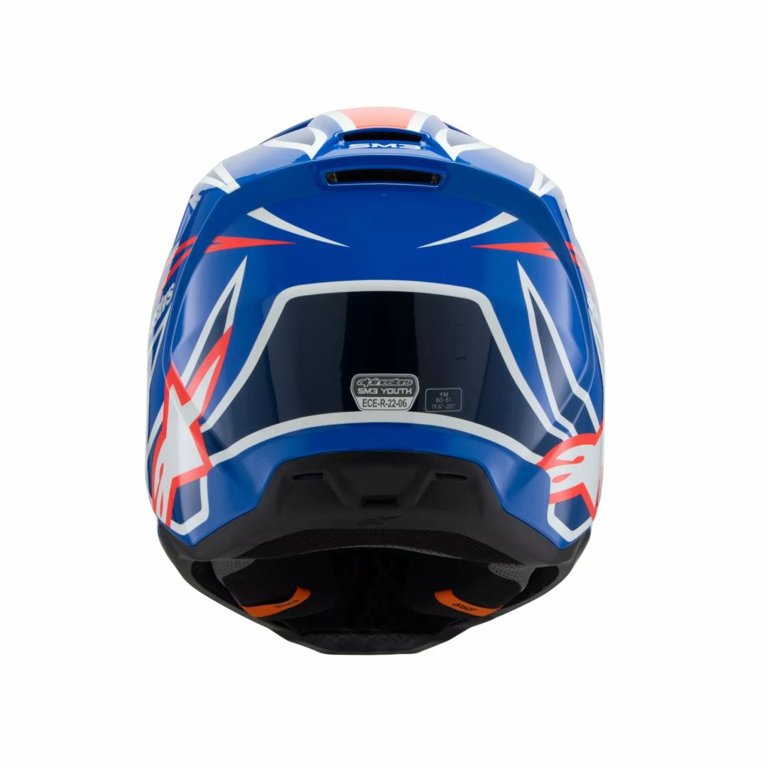 Alpinestars 8302125-7312-Sys ifjúság s-m3 wurx bukóSISAK motocross bukósisak 2