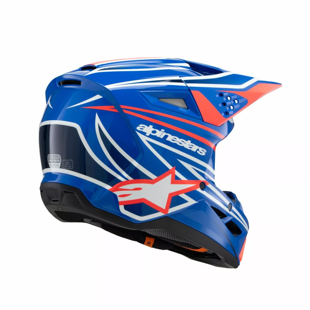 Alpinestars 8302125-7312-il ifjúság S-M3 WURX bukóSISAK motocross bukósisak 1