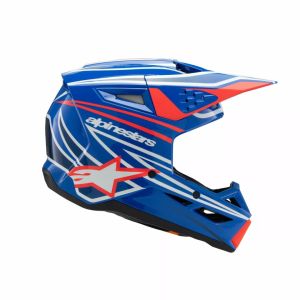 Alpinestars 8302125-7312-il ifjúság S-M3 WURX bukóSISAK motocross bukósisak 6