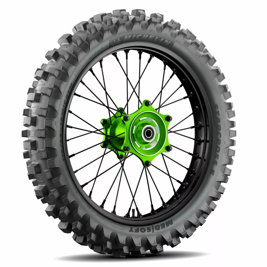 Michelin 901841 Starcross 6 közepes lágy gumiabroncs Motorkerékpár gumiabroncs 3