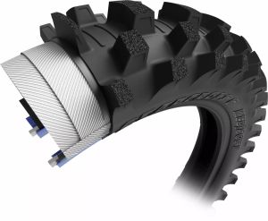 Michelin 901841 Starcross 6 közepes lágy gumiabroncs Motorkerékpár gumiabroncs 5