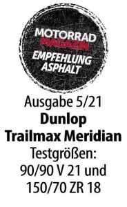 Dunlop 637635 TrailMax Meridian gumiabroncs Motorkerékpár gumiabroncs 4