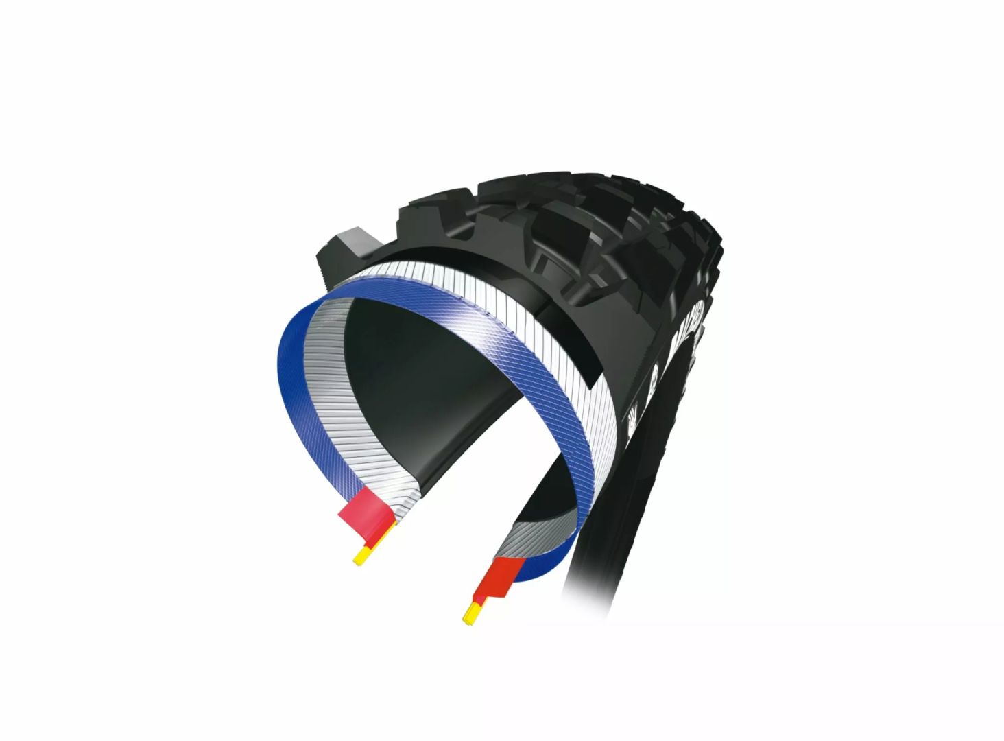Michelin 920622 E-vad verseny hátul Bicikli gumi MTB 4