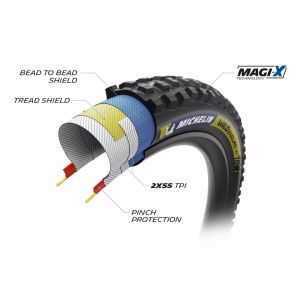 Michelin 699740 Wild Enduro MH Racing Motorkerékpár gumiabroncs 5