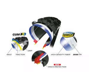 Michelin 632739 Wild Enduro Verseny Hátsó Bicikli gumi MTB 3