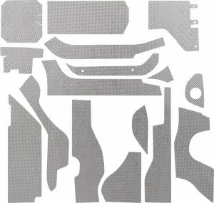 Dei 901061 UTV Heat Shield Sárvédő, vázvédő, idom